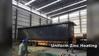 Verwarmingscontrolesysteem van gegalvaniseerde zinkketel