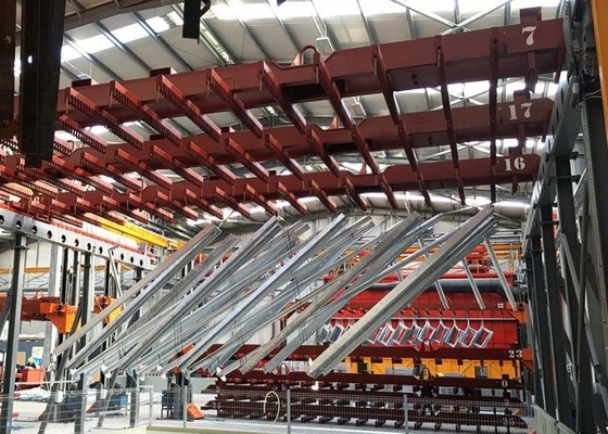 Het elektro het Verwarmen Galvaniserende Lijnmateriaal voor Olieroest verwijdert