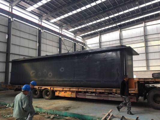 Corrosiebestendig galvaniseer Tank, de Duurzame Tanks van het Zinkwater met Ronde Bodem
