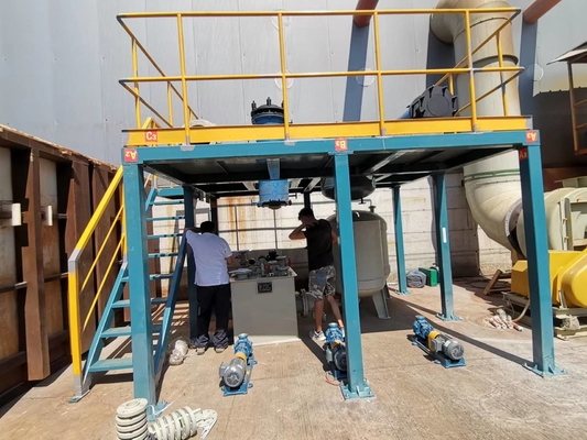 HEPA-filter voor het verwijderen van zure rook 1200 mm x 800 mm x 1500 mm voor industriële toepassingen