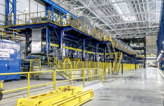 0-15m/min Thermisch Verzinklijn met Hoge Snelheid Pulsverbranding