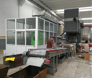 ISO9001 hete Onderdompeling die de Machine van de de Plaatdeklaag van het Productielijnstaal galvaniseren